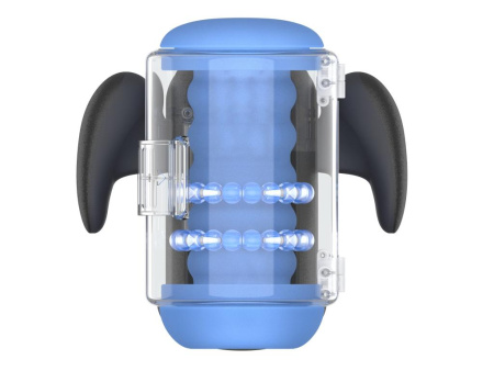 Black Knight Massaging Beads Amovibe - автоматический робот-мастурбатор с массажными шариками